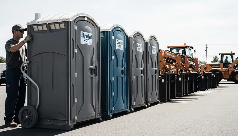 Crane Hook Porta Potty Los Angeles Ana